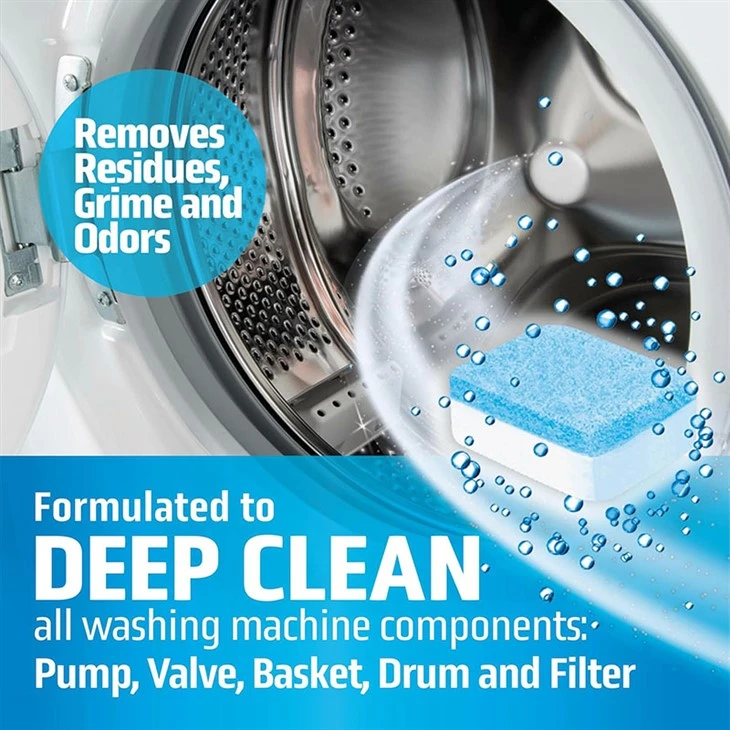Clean Washing Machine Tablets